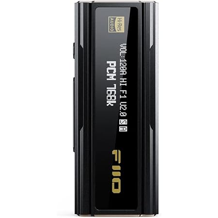 FiiO KA5 Ultratragbarer DAC-Verstärker mit OLED-Display und ausgewogenem Ausgang, 4,4 mm