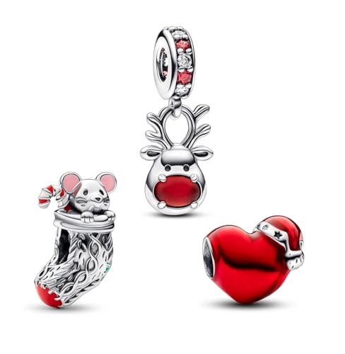 Vegaine Christmas Set Charms fits Women's Bracelets