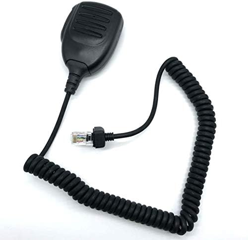 Pukido HM-152 Handheld Speaker PTT Mic Microphone for ICOM IC-2820H IC3600FI IC2720 A110 F221 F5011 F6011 F6021 F6061 Car Mobile Radio - (Plug Type: HM-152 MIC)