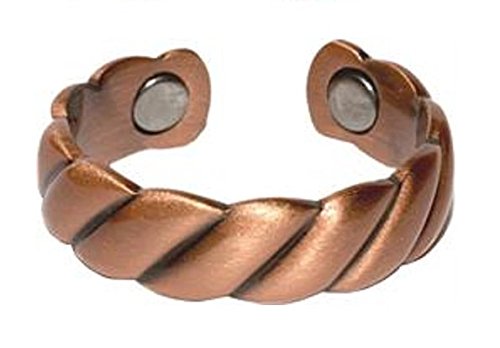 Copper ring with magnets model Aroma