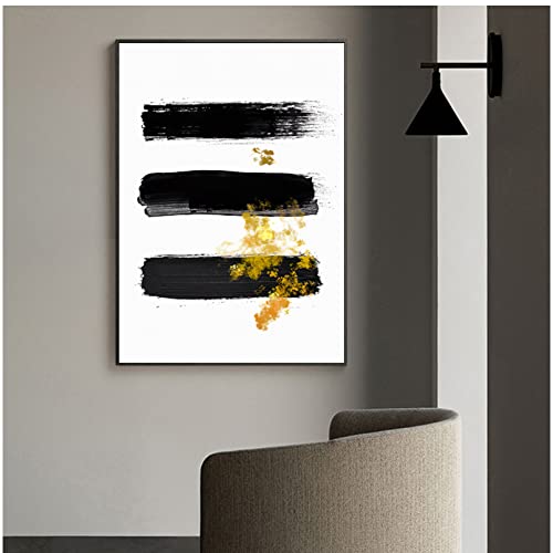 Poster toile peinture mur art abstrait decoration salon moderne sans cadre