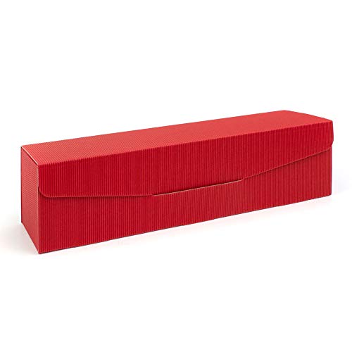 Lot de 9 cartons pour bouteille de champagne avec insert pour 1 bouteille de vin Rouge 360 x 85 x 93 mm Cover
