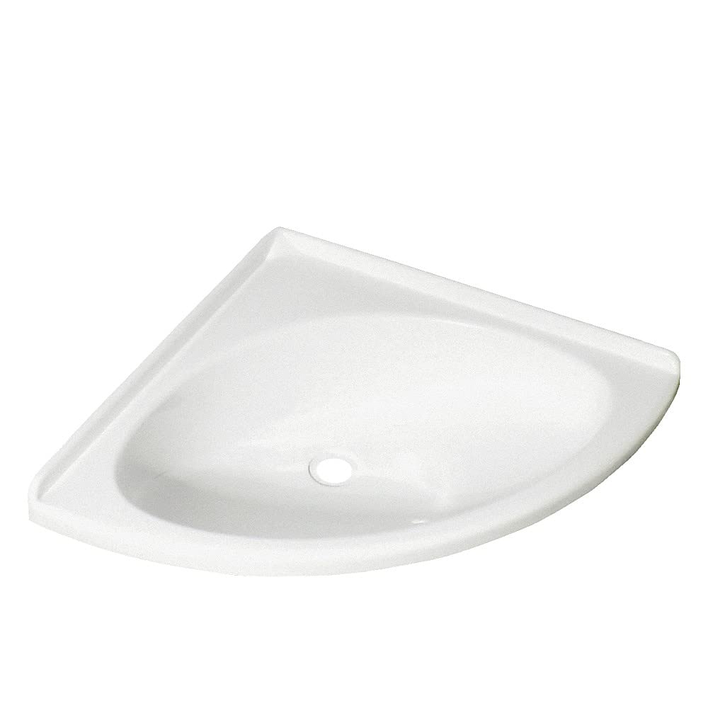 Évier d'angle Comet Max lavabo compact caravane 420x420x160mm