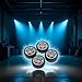 4Pcs Black Tires,48mm Simulation Rubber Wheel Tire Wheel Toy Model DIY RC Spare Parts Easy Installation Small in Size,Remote and App Controlled Vehicles and Parts,Tire and Wheel Sets