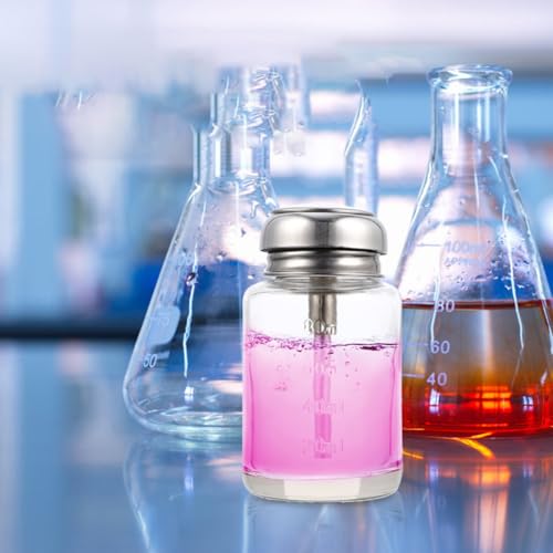 Botellas de vidrio rellenables transparentes de 100ml para almacenamiento multiusos liviano 5