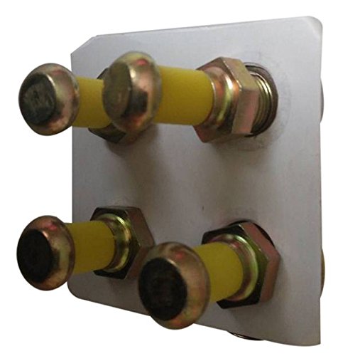 FEILIDAPARTS 4Pcs Door Latch Striker Pin compatible with Audi 100 Vw Scirocco Jetta Golf Mk2 Passat B3 B4