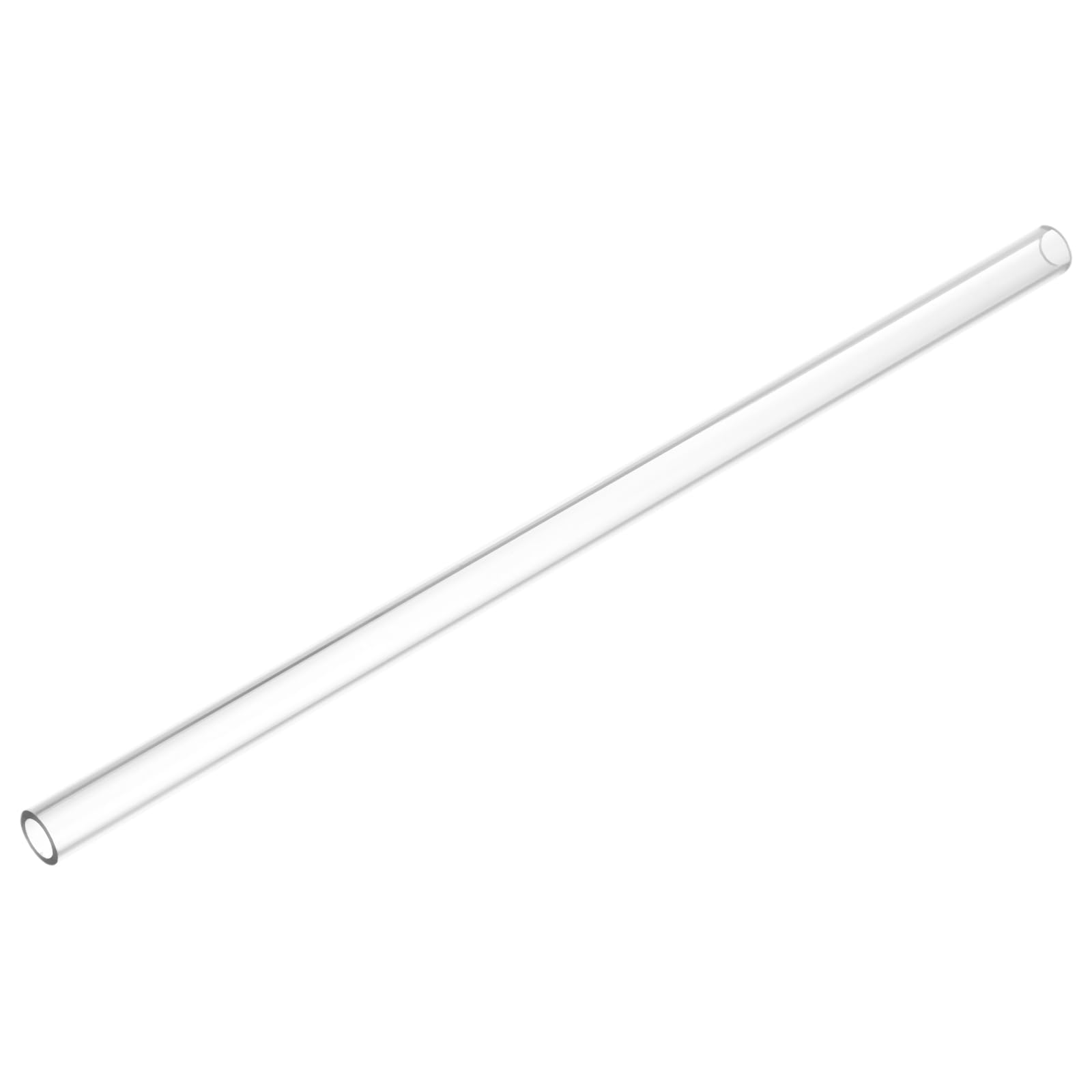 uxcell Clear Rigid Tubing 9mm(0.35") ID x 13mm(1/2") OD x 1Ft Length Round Plastic Polycarbonate Tube