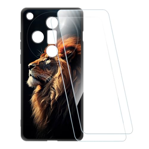 ESACMOT �v�����g�P�[�X + 2�������K���X�t�B���� OPPO Find X7 5G �Ƃ̌݊�������, �Ռ��z���\�t�g�J�o�[ HD�N���A (���C�I��1)