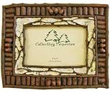 Rustic Twig & Birch w/ Mini Acorns Photo Frame (Holds 4x6) (Vertical or Horizontal)