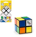 RUBIK'S - Cubo DE Rubik 2X2 - Juego de Rompecabezas, Cubo Mágico de Bolsillo para Desafiar la Mente - 6063963 - Juegos Niños 8 años + - Regalo Niño 8 años +