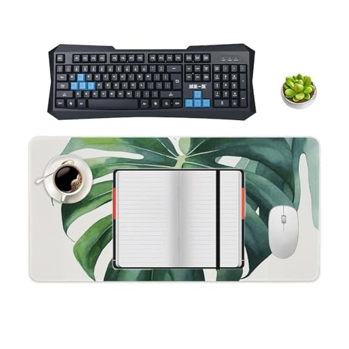 Alfombrilla para escritorio Monstera Leaf XL antideslizante miniatura 4