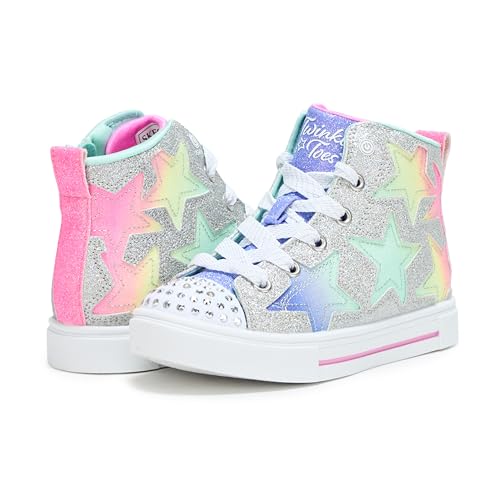 Skechers Girl's Twinkle Sparks-Stellar Star Sneaker3