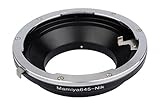 an Nikon Kameras B.I.G. 421361 Objektivadapter, Mamiya 645 an Nikon schwarz