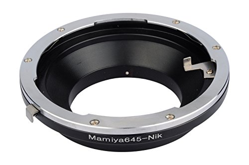 B.I.G. 421361 Adaptador de Lente, Mamiya 645 a Nikon Negro