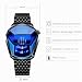 Imagen de RORIOS Moda Reloj Hombre Cuarzo Analógico Reloj de Acero Inoxidable Creativo Relojes Pulsera para Hombre Deportivo Reloj Hombre