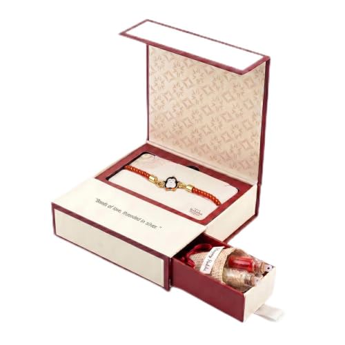 Image of GIVA 925 Silver Golden Penguin Joy Rakhi | Raksha Bandhan Rakhi for Kids | Gift for Couple | With Certificate of Authenticity and 925 Stamp