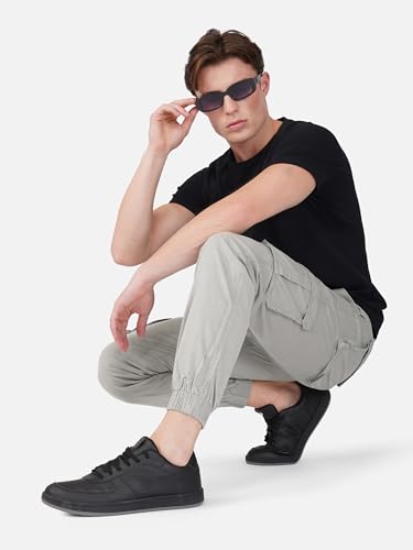 Image of Urban Legends Cargos for Men || Men's Cotton Regular Fit Cargo Joggers with 6 Pockets || Casual Pants || (UL-1R6)