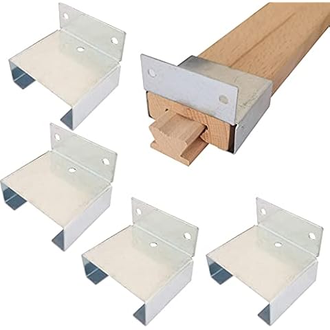 Btibpse Wooden Drawer Slides Glides Steel Drawer Guides, Center Mount Dresser Drawer Guide Brackets 4 Pcs Cover