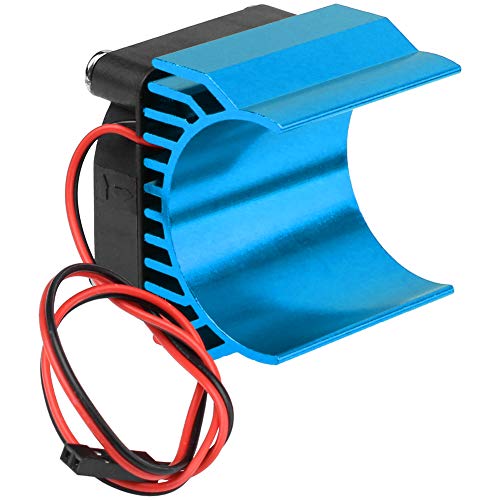 Super Brushless Motor Heatsink With Cooling Fan Rs540 550 540 Size 5-6V Electric Engine Heat Sink For Remote Control Rc Car Truck Buggy Crawler #TOP1