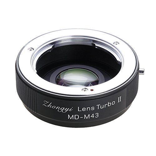 w (ZHONG YI OPTICS) tH[Jf[T[ }EgA_v^[ Lens Turbo II MD-m4/3 (~m^MDEMCESR}EgY  }CNtH[T[Y}Eg)