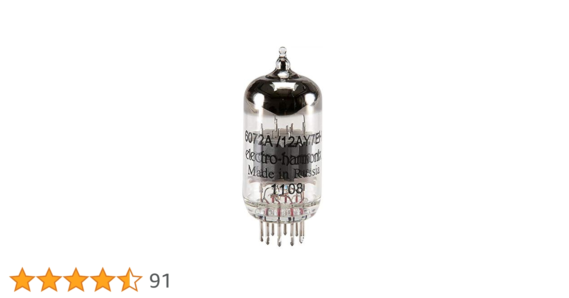 Electro-Harmonix 12AX7 ECC83真空管ペア（その2)美品 Amazon.co.jp: Electro-Harmonix 12AX7 ペアセット : 家電＆カメラ