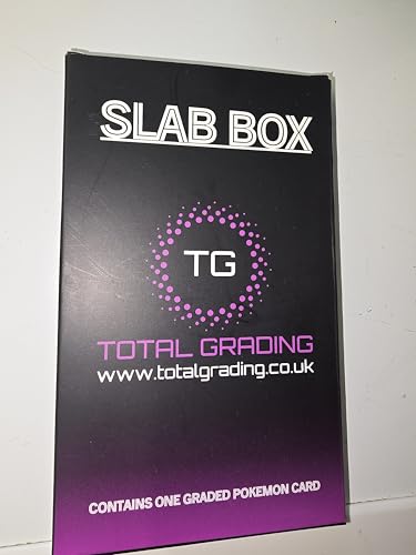 Slab Box Total Grading TCG Mystery Pack 1x Graded Pkm Card Official Sealed UK Packaging