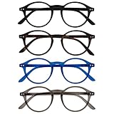 QUALITÉ & STYLE : Les lunettes de lecture Opulize offrent un incroyable rapport qualité-prix tout en conservant les caractéristiques d'un modèle classique. Ces montures rondes, légères et rétro, sont disponibles en 6 nouvelles couleurs éclatantes