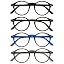 4-pack Black / Brown / Blue / Grey