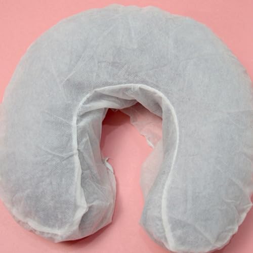 Housse appui-tête jetable non-tissé en U pour table de massage spa esthétique 300pc