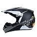 Produktbild Motorrad Helm Motocross Helme City Helme BMX Helme Motorrad Crosshelme, Kreative Persönlichkeit Lokomotive Mountainbike Helm, Handschuhe Maske Brille (Set von 4)