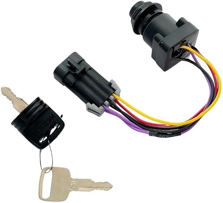 Marine Top Mount Control Box Start Key Switch Fit for 897716K01
