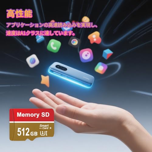 MUDOUCVC MUDOUCVC 512GB マイクロSDカード の商品画像 4