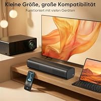 Saiyin 11,7-Zoll Soundbar für TV Geräte, kompakt und leistungsstark – Ansicht 4