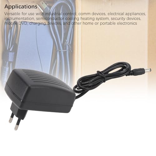 Adaptador de corriente 6V para iluminación LED doméstica y consolas con clavija de 5,5x2,5mm 4