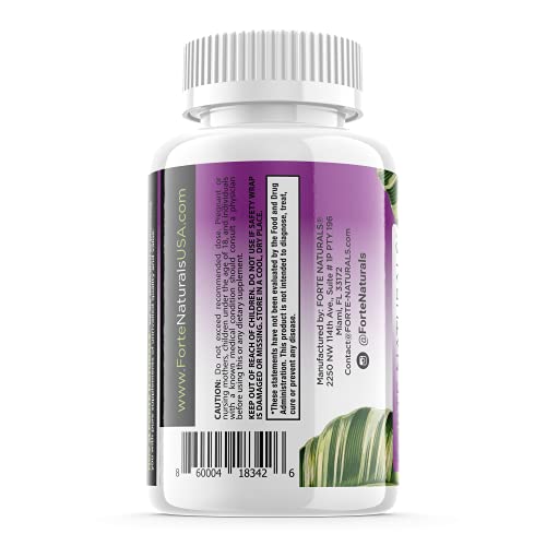 Forte Naturals Elderberry Gummies For Adults With Vitamin C + Echinacea + Bee Propolis Daily Multivitamin For Men + Women Chewable Immune Support Made In Usa Gluten Free Non Gmo Whole Foods Market #TOP2