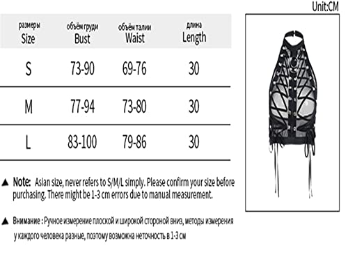 Women Gothic Y2K Bandage Ring Lace Up Camisole Vintage Sexy See Through Exotic Crop Top Hollow Out Backless Summer E Girl Tank #TOP1