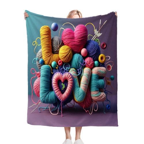 Gumntun Mantas Cama 180-240x260 cm Lana de Colores, 3D Estampado Manta Sofá de Franela, Sherpa Gruesa Caliente Frazada para Mujeres Hombres Parejas y Familias