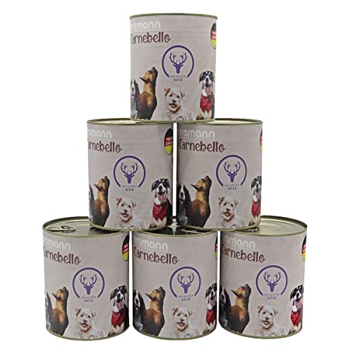 Produktbild von Eggersmann Carnebello Nassfutter mit Wild - 6 x 400 g