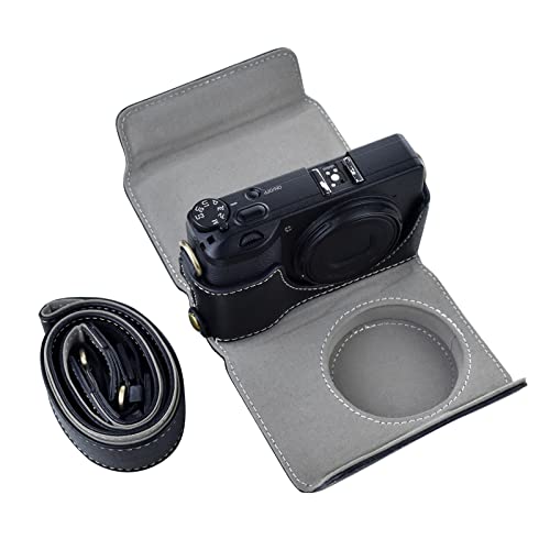 Funda cámara Ricoh GR III/GR IIIx cuero vintage PU miniatura 5