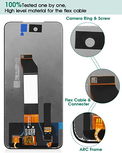 Écran LCD pour Xiaomi Redmi Note 10 5G et Poco M3 Pro Noir