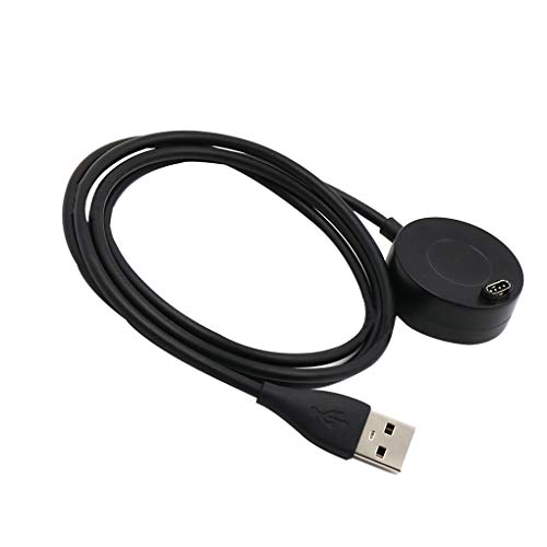 Deinbe Cable de reemplazo para Garmin Fenix 5S / Fenix 5 / Fenix 5X Plus VivoActive 3 del Cable del Cargador/USB Vivosport Magnética Cover