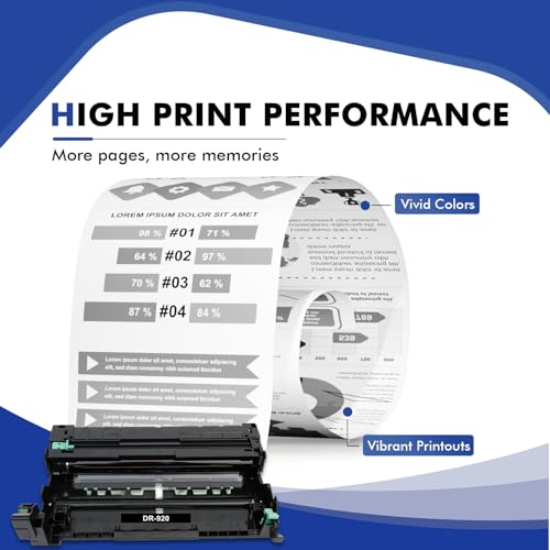 Image of DR-920 DR920 Drum Unit Black 1-Pack Compatible Replacement for Brother DR920 DR 920 DR-920 for HL-L5210DN L5210DW L5215DW L6210DW L6217DW L6310DW L6415DW MFC-L5710DN L5710DW L5715DW L5915DW Printer
