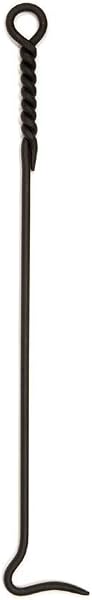 Minuteman Rope Design Fireplace Poker Tool