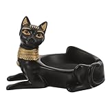 Statuette de chat amusante : vous pouvez y ranger non seulement vos bijoux, mais aussi d’autres petits objets comme des clés, de la monnaie, des bonbons, etc