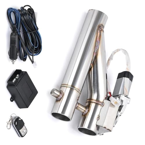 Soupape d'échappement électrique 2.5" pour changer la sonorité du moteur à distance