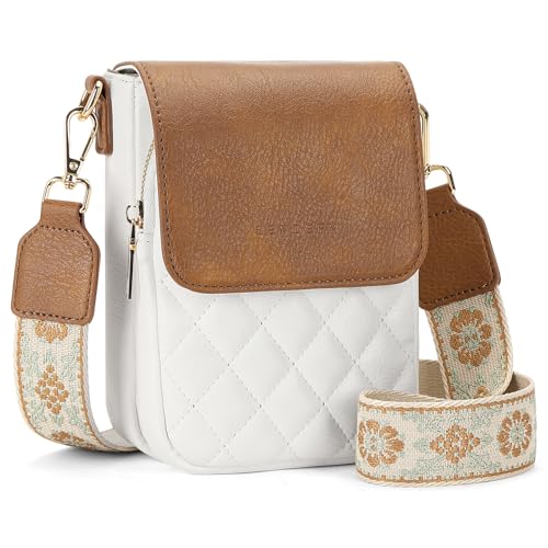 Image of SENDEFN Cell Phone Purses for Women Small Crossbody Bag Shoulder Handbag with Adjustable Strap