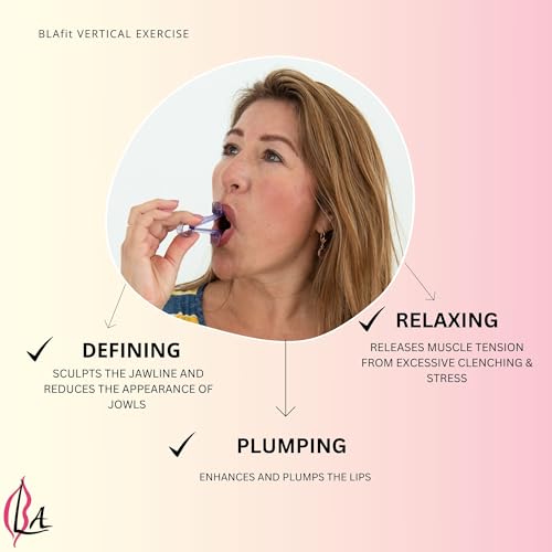 Dispositivo de exercício facial - BLAfit (Bella Lip Appliance) para pele mais firme, lábios mais vol