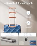 British Traveller 28 Inch Large Suitcase, ABS+PC Hard Shell Travel Luggage - 4