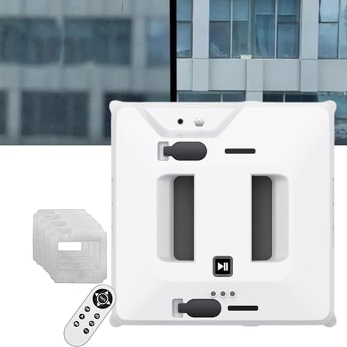 moupeaktain Window Cleaning Robot, Intelligent Dual Water Ta...