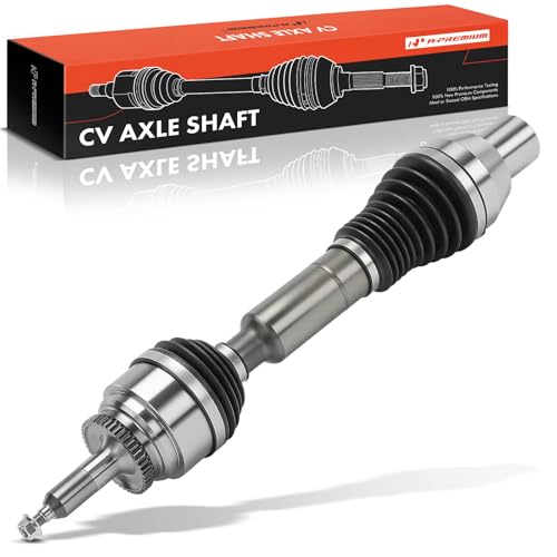 A-Premium Front Passenger CV Axle Shaft Assembly High Articulation Off Road Compatible with Ford F150 2015-2020, Expedition & Lincoln Navigator 2018-2021 - for Lifted or Stock Suspensions
